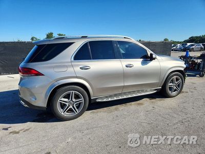 Trzecie zdjęcie samochodu z tyłu: 2021 MERCEDES-BENZ GLE 450 4MATIC VIN:4JGFB5KB3MA397392 - miniatura