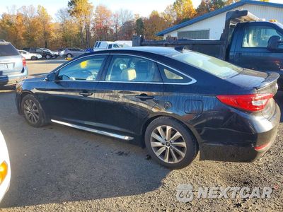 Drugie zdjęcie samochodu z przodu: 2017 HYUNDAI SONATA SPORT VIN:5NPE34AF4HH555345 - miniatura