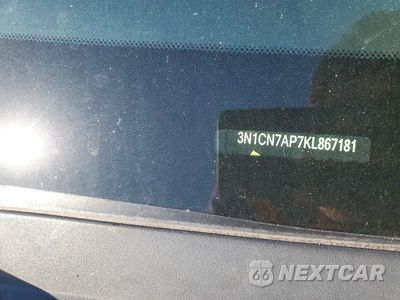 Zdjęcie 12 z 12 samochodu: 2019 NISSAN VERSA SV VIN:3N1CN7AP7KL867181 - miniatura