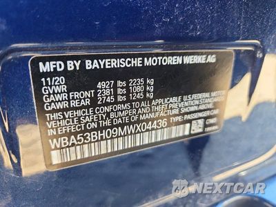 Zdjęcie 12 z 12 samochodu: 2021 BMW 530 I VIN:WBA53BH09MWX04436 - miniatura