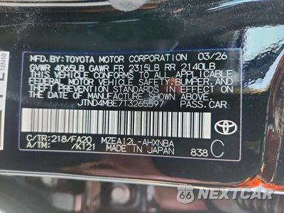 Zdjęcie 13 z 13 samochodu: 2026 TOYOTA COROLLA HATCHBACK SE VIN:JTND4MBE7T3265597 - miniatura
