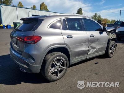 Trzecie zdjęcie samochodu z tyłu: 2022 MERCEDES-BENZ GLA 250 4MATIC VIN:W1N4N4HB8NJ377492 - miniatura
