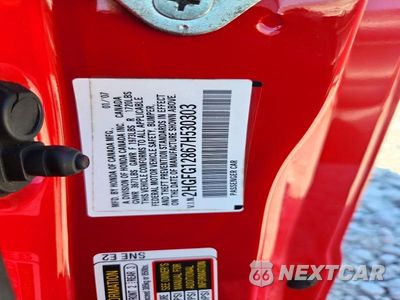 Zdjęcie 12 z 12 samochodu: 2007 HONDA CIVIC EX VIN:2HGFG12867H530303 - miniatura