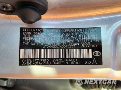 Zdjęcie 12 z 12 samochodu: 2010 TOYOTA PRIUS III VIN:JTDKN3DUXA0093233 - miniatura
