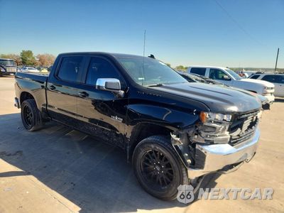 Czwarte zdjęcie samochodu z boku: 2020 CHEVROLET SILVERADO C1500 LT VIN:3GCPWCED8LG408773 - miniatura