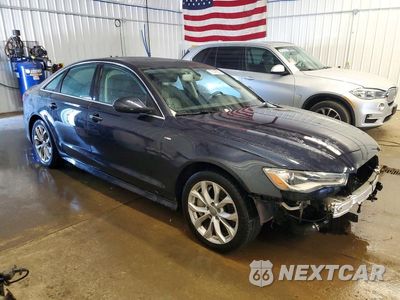 Czwarte zdjęcie samochodu z boku: 2018 AUDI A6 PREMIUM VIN:WAUF8AFC8JN070602 - miniatura