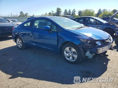 Czwarte zdjęcie samochodu z boku: 2013 HONDA CIVIC LX VIN:2HGFG3B59DH511886 - miniatura