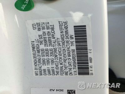 Zdjęcie 12 z 12 samochodu: 2024 HONDA CR-V SPORT VIN:7FARS6H50RE051568 - miniatura