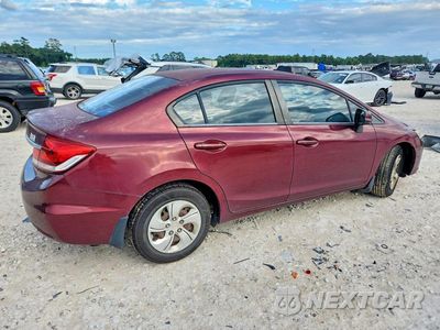 Trzecie zdjęcie samochodu z tyłu: 2013 HONDA CIVIC LX VIN:2HGFB2F5XDH571372 - miniatura