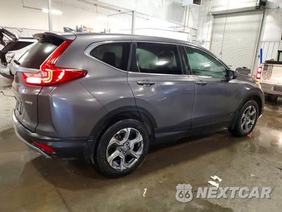 Trzecie zdjęcie samochodu z tyłu: 2019 HONDA CR-V EX VIN:5J6RW2H59KA012849 - miniatura