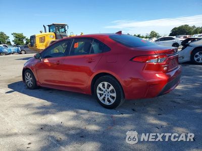 Drugie zdjęcie samochodu z przodu: 2020 TOYOTA COROLLA LE VIN:JTDEPRAE9LJ079666 - miniatura
