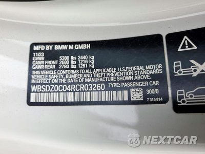 Zdjęcie 13 z 13 samochodu: 2024 BMW M8 VIN:WBSDZ0C04RCR03260 - miniatura