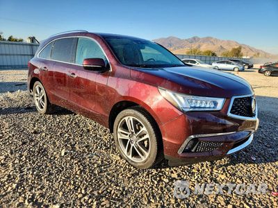 Czwarte zdjęcie samochodu z boku: 2017 ACURA MDX ADVANCE VIN:5FRYD4H90HB004322 - miniatura