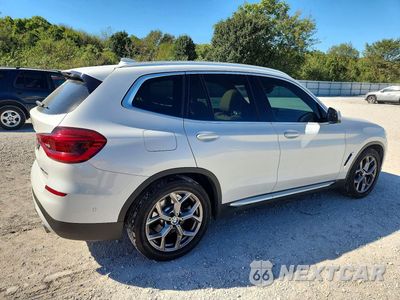 Trzecie zdjęcie samochodu z tyłu: 2021 BMW X3 XDRIVE30I VIN:5UXTY5C04M9D87430 - miniatura