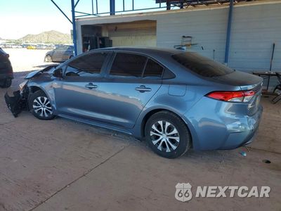 Drugie zdjęcie samochodu z przodu: 2021 TOYOTA COROLLA LE VIN:JTDEAMDE6MJ025405 - miniatura