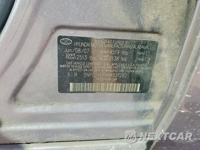 Zdjęcie 12 z 12 samochodu: 2008 HYUNDAI SONATA SE V6 VIN:5NPEU46F48H337282 - miniatura
