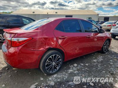 Trzecie zdjęcie samochodu z tyłu: 2014 TOYOTA COROLLA S PREMIUM VIN:2T1BURHE0EC026029 - miniatura