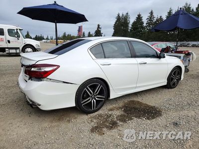 Trzecie zdjęcie samochodu z tyłu: 2017 HONDA ACCORD SPORT VIN:1HGCR2F5XHA206547 - miniatura