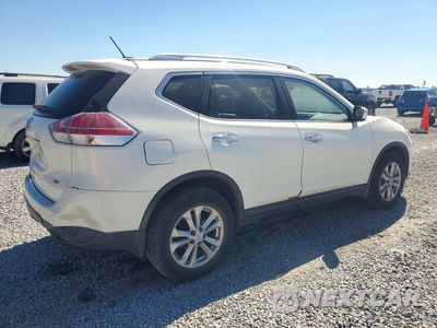 Trzecie zdjęcie samochodu z tyłu: 2016 NISSAN ROGUE SV VIN:KNMAT2MT6GP621045 - miniatura