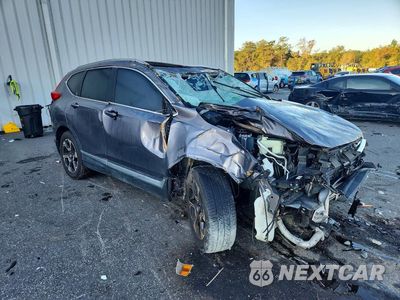 Czwarte zdjęcie samochodu z boku: 2018 HONDA CR-V TOURING VIN:7FARW2H90JE029624 - miniatura