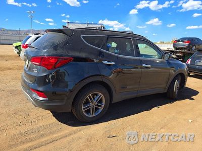 Trzecie zdjęcie samochodu z tyłu: 2017 HYUNDAI SANTA FE SPORT 2.4L VIN:5XYZUDLB9HG413198 - miniatura