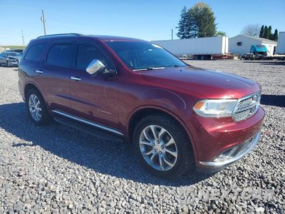 Czwarte zdjęcie samochodu z boku: 2018 DODGE DURANGO CITADEL VIN:1C4SDJET3JC232632 - miniatura