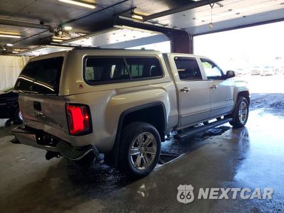 Trzecie zdjęcie samochodu z tyłu: 2018 GMC SIERRA K1500 SLT VIN:3GTU2NEC1JG197396 - miniatura