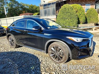 Czwarte zdjęcie samochodu z boku: 2025 INFINITI QX55 ESSENTIAL VIN:3PCAJ5KR5SF100724 - miniatura