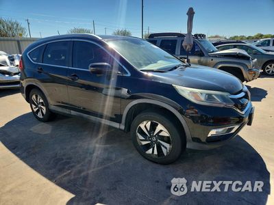 Czwarte zdjęcie samochodu z boku: 2016 HONDA CR-V TOURING VIN:5J6RM4H9XGL047710 - miniatura