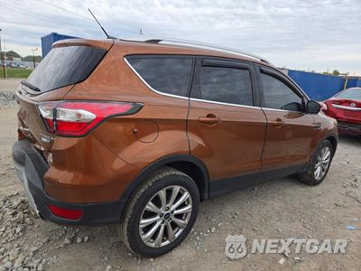 Trzecie zdjęcie samochodu z tyłu: 2017 FORD ESCAPE TITANIUM VIN:1FMCU9J99HUA47899 - miniatura