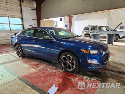 Czwarte zdjęcie samochodu z boku: 2019 CHEVROLET MALIBU RS VIN:1G1ZG5ST6KF184327 - miniatura