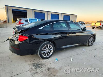 Trzecie zdjęcie samochodu z tyłu: 2021 HONDA ACCORD LX VIN:1HGCV1F17MA071590 - miniatura