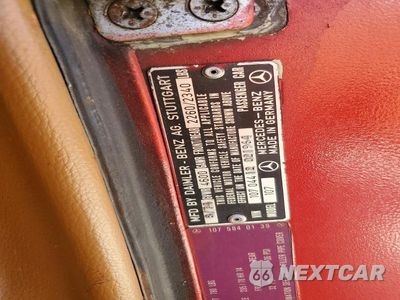 Zdjęcie 12 z 12 samochodu: 1975 MERCEDES-BENZ 450 VIN:10704412021964 - miniatura