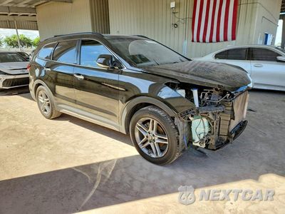 Czwarte zdjęcie samochodu z boku: 2017 HYUNDAI SANTA FE LIMITED ULTIMATE VIN:KM8SR4HF2HU226653 - miniatura