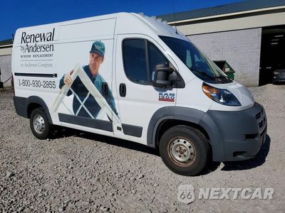 Czwarte zdjęcie samochodu z boku: 2018 RAM PROMASTER 1500 1500 HIGH VIN:3C6TRVBG4JE154527 - miniatura
