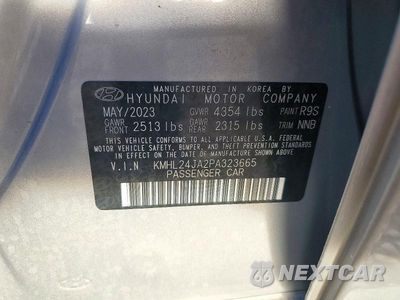 Zdjęcie 13 z 13 samochodu: 2023 HYUNDAI SONATA SE VIN:KMHL24JA2PA323665 - miniatura