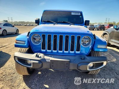 Piąte zdjęcie samochodu w środku: 2021 JEEP WRANGLER UNLIMITED SAHARA 4XE VIN:1C4JJXP63MW868226 - miniatura