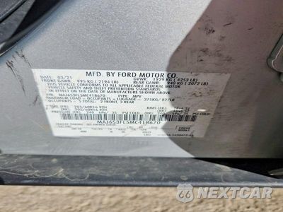 Zdjęcie 14 z 14 samochodu: 2021 FORD ECOSPORT S VIN:MAJ6S3FL5MC418670 - miniatura