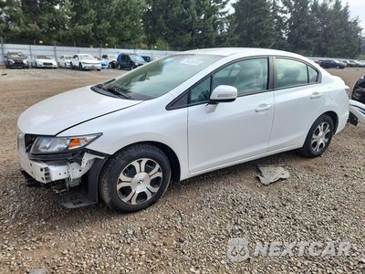 2013 HONDA CIVIC HYBRID 19XFB4F26DE201466 - główne zdjęcie licytacji z USA - miniatura