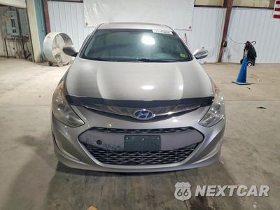 Piąte zdjęcie samochodu w środku: 2013 HYUNDAI SONATA HYBRID VIN:KMHEC4A4XDA084099 - miniatura