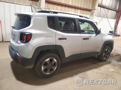 Trzecie zdjęcie samochodu z tyłu: 2018 JEEP RENEGADE SPORT VIN:ZACCJBAB0JPH56848 - miniatura