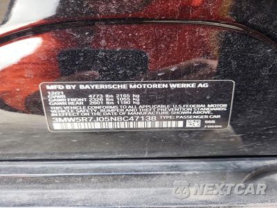 Zdjęcie 12 z 12 samochodu: 2022 BMW 330XI VIN:3MW5R7J05N8C47138 - miniatura