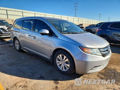 Czwarte zdjęcie samochodu z boku: 2016 HONDA ODYSSEY SE VIN:5FNRL5H30GB139146 - miniatura