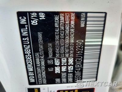 Zdjęcie 13 z 13 samochodu: 2016 MERCEDES-BENZ C 300 VIN:55SWF4JBXGU162390 - miniatura