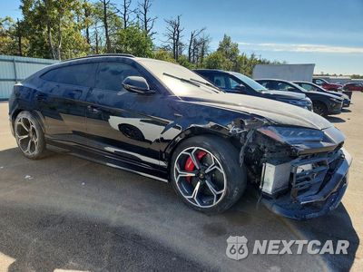 Czwarte zdjęcie samochodu z boku: 2019 LAMBORGHINI URUS VIN:ZPBUA1ZL5KLA05478 - miniatura