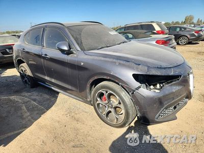 Czwarte zdjęcie samochodu z boku: 2022 ALFA ROMEO STELVIO TI VIN:ZASPAKBN9N7D32332 - miniatura