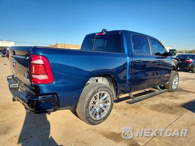 Trzecie zdjęcie samochodu z tyłu: 2023 RAM 1500 LARAMIE VIN:1C6SRFJT7PN563741 - miniatura