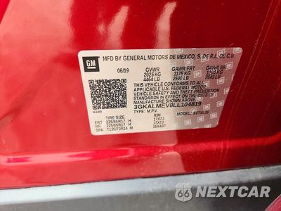 Zdjęcie 13 z 13 samochodu: 2020 GMC TERRAIN SLE VIN:3GKALMEV8LL104819 - miniatura