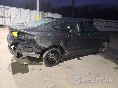 Trzecie zdjęcie samochodu z tyłu: 2017 FORD FUSION SE VIN:3FA6P0T95HR390868 - miniatura