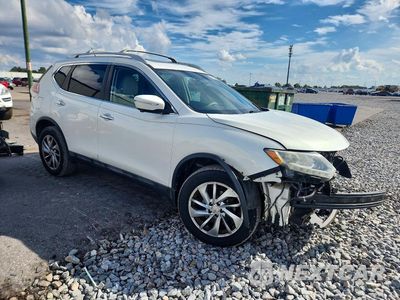 Czwarte zdjęcie samochodu z boku: 2014 NISSAN ROGUE SL VIN:5N1AT2MV3EC860540 - miniatura